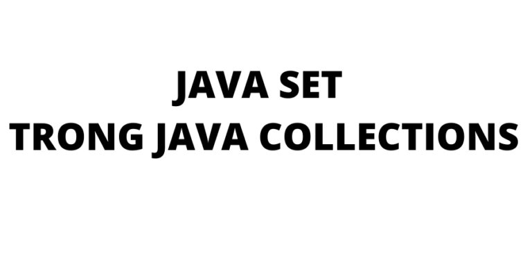 Set trong Java